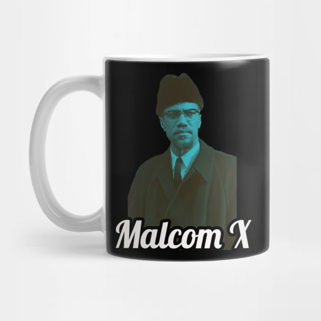 Retro Malcom X by Defective Cable 